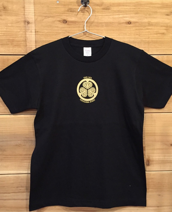 徳川家康　家紋Tシャツ 1枚目の画像