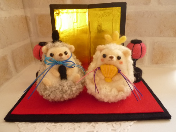 人気作家様 羊毛フェルト Jackra様 ネズミ アーティストベア 人形 2025