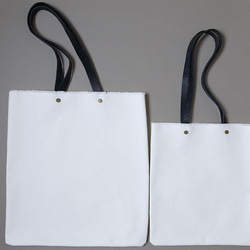 持ち手が外せて洗える！ Flat Tote（S） - カレン クオイル - 7枚目の画像