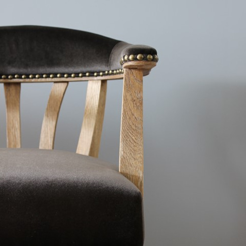 フランスメイド チェア 静寂な椅子 1900年頃フランスアンティークチェア 70439