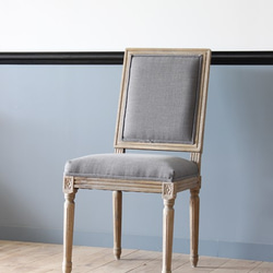 CH-939-1-BN391 アンティーク調 アームチェア ソファチェア ベロア