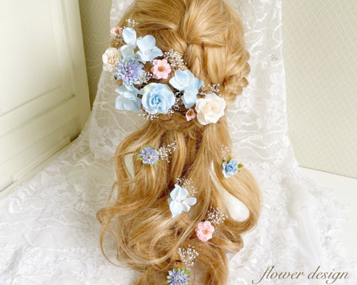 パステルブルー 海外 パステルベアー ヴィンテージ 花嫁 パステルブルー 海外 パステルベアー ヴィンテージ 花嫁