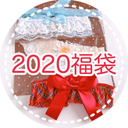 【2020年福袋】わんちゃん用チョーカー3点セット　～23ｃｍ 1枚目の画像