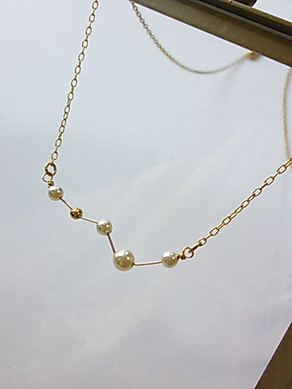 cassiopeia wish necklace 1枚目の画像