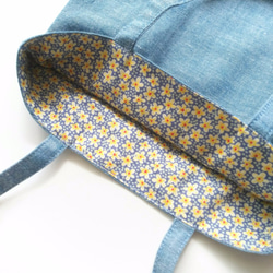 chambray  mini  bag  (blue) 2枚目の画像