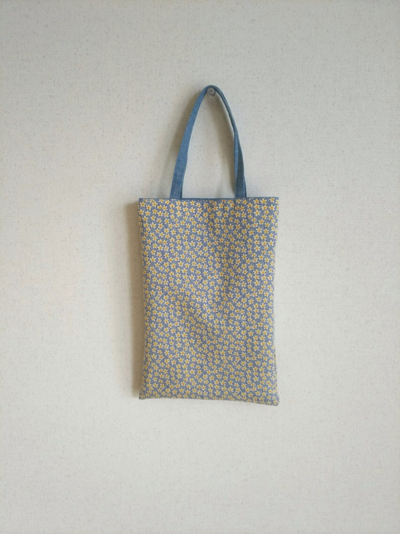 chambray  mini  bag  (blue) 3枚目の画像