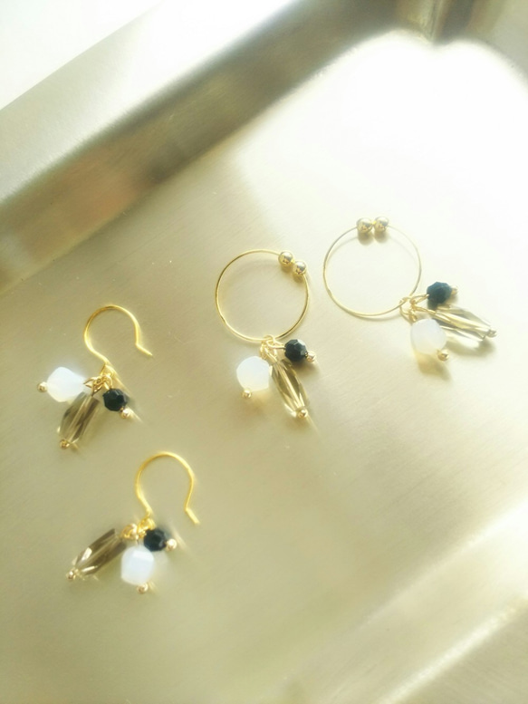 3colors  ring  earring 4枚目の画像