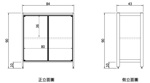 Creesor - Shido 40 工業風組合櫃 玄關櫃 第3張的照片