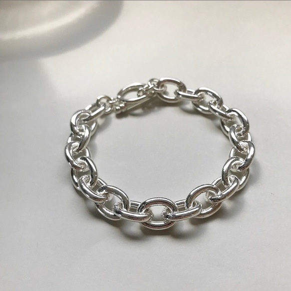 Silver chain bracelet（SV925） 2枚目の画像