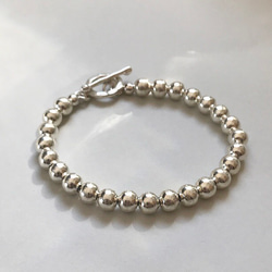 White silver braceletⅡ（Karen Silver×SV925） 1枚目の画像