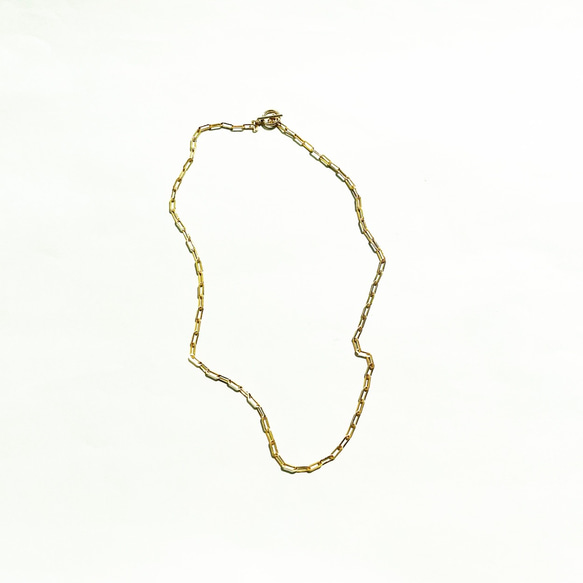 Chain necklace /14KGF 2枚目の画像