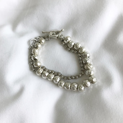 White silver bracelet（Karen Silver×SV925） 3枚目の画像