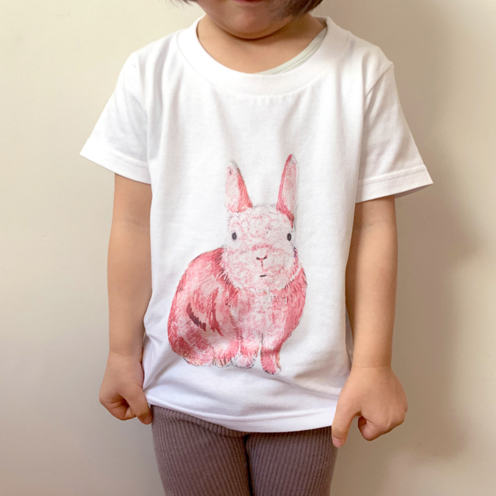 90s USA製 リンガーTシャツ 動物 うさぎ - メルカリ
