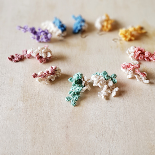 flower drop ピアス/イヤリング ピアス（その他） Crayon 通販 7208248