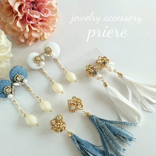 ムックです♡ビジュー.ハンドメイドピアス.イヤリング♡ ムックです♡ビジュー.ハンドメイドピアス.イヤリング