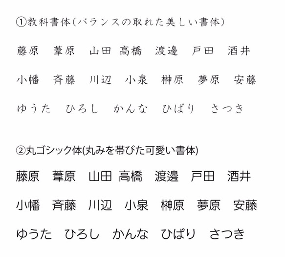 可愛い絵文字入りネーム印　なまえハンコ　浸透印タイプ　全5種類♥　印鑑　 3枚目の画像