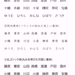 工房HANZOUデザイン　とってもお洒落なネーム印　オチャる(猿)　　なまえハンコ　浸透印タイプ　印鑑 3枚目の画像