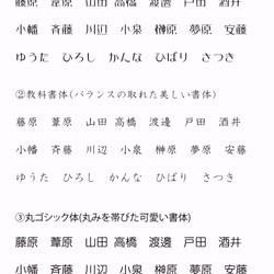 工房HANZOUデザイン　パンクでロックなネーム印　髑髏　なまえハンコ　浸透印タイプ　印鑑 3枚目の画像