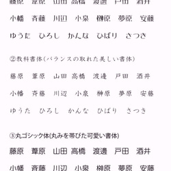 工房HANZOUデザイン　とってもお洒落なネーム印　パンダさん　なまえハンコ　浸透印タイプ　印鑑 3枚目の画像