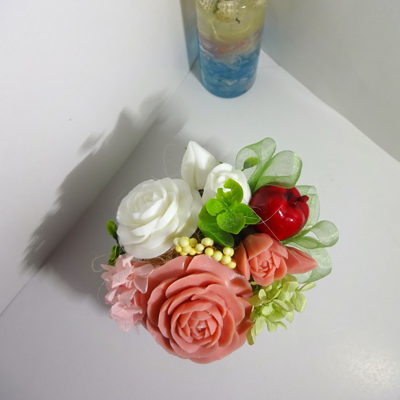「再販×3」石鹸彫刻　ピンク＆ホワイト 2枚目の画像