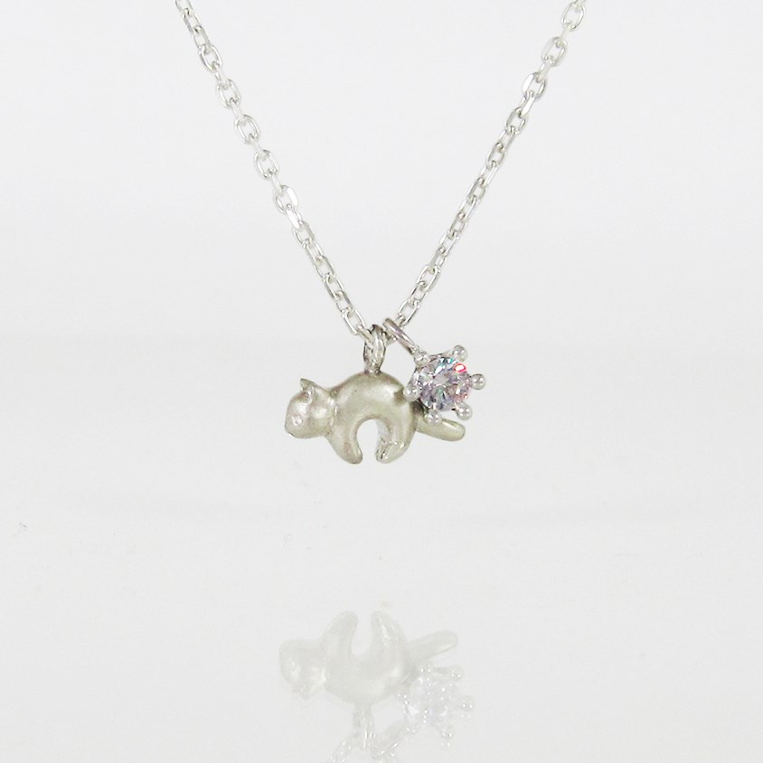 とっても小さな子ネコのSV925シルバーペンダント < Charles.Jr【チャールズ.Jr】>