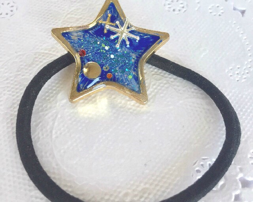 新作☆レジンヘアゴム　星座⭐︎魚座 新作☆レジンヘアゴム 星座⭐︎魚座 ヘアアクセサリー