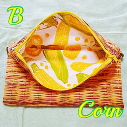 3wayサコッシュ 〜Vegetable basket〜 4枚目の画像