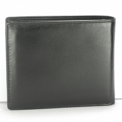 シンプルな男性の短いクリップ革財布8カードブラック有料ゲストレタリングサービス 3枚目の画像