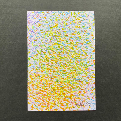 抽象ペン画「光」 絵画 next27 通販 12569652｜Creema(クリーマ)