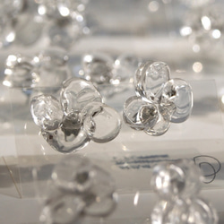 所有類型的bijoux耳環耳環bijou透明玻璃 第4張的照片
