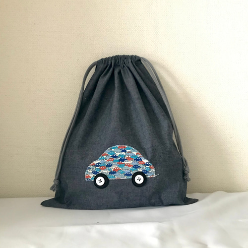 Rico　リバティ　レッスンバッグ　お着替え袋　ルイズジャングル　オーダー LIBERTY＊リバティ【レッスンバッグ】☆オリジナルカスタマイズ