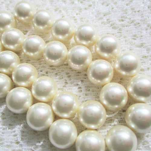 憧れのウインクパール☆ 10mm（ホワイト）2個 パール 林檎 通販