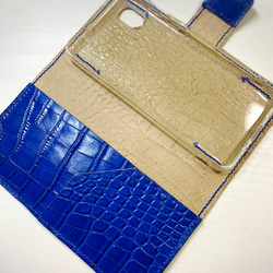 (受注作成)スマホ　iPhoneカバー　クロコ型 4枚目の画像