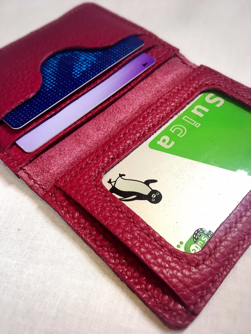 （受注作成）パスケース♪ADRIA Dahila 外側ポケット