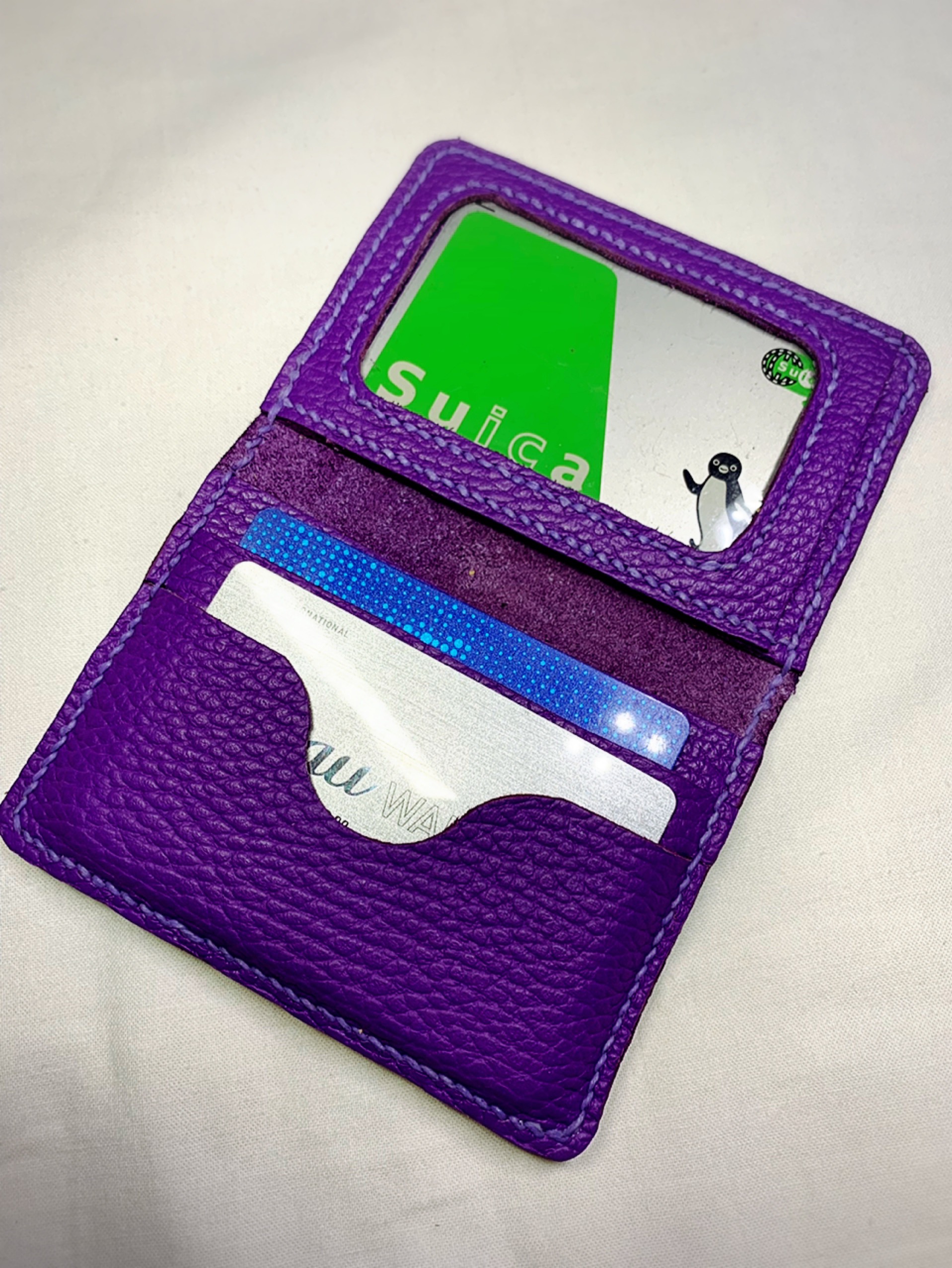 （受注作成）パスケース♪ADRIA Illusion 外側ポケット