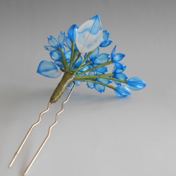 枝垂れ青桜　簪（変わり花） 4枚目の画像