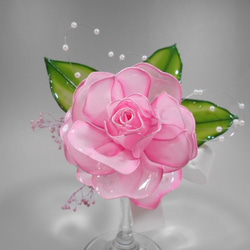玫瑰胸花（B型） 第5張的照片