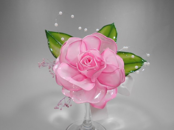 玫瑰胸花（B型） 第5張的照片