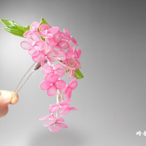創作花簪（紗弥） かんざし 時音（tokine) 通販 6963372｜Creema