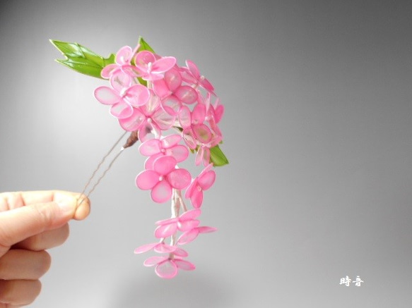 創作花簪（紗弥） かんざし 時音（tokine) 通販 6963372｜Creema