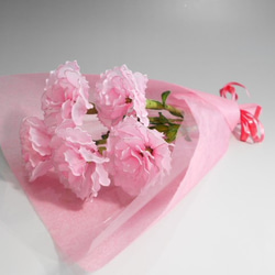 カーネーションの花束（ピンク） 1枚目の画像