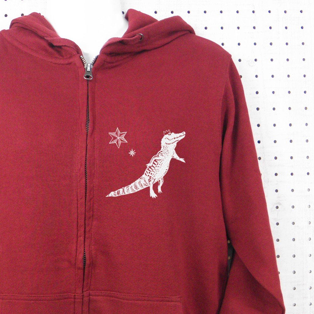 EMPT パーカー CAV ワインレッド