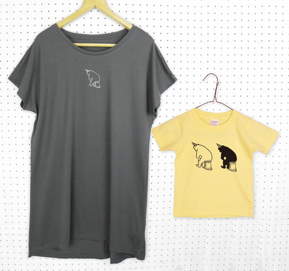 チュニックとキッズTシャツお買得セット 1枚目の画像