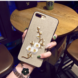 刺繡　梅　Vintage　iPhone対応 3枚目の画像