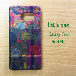 【リバティ柄】スモール・スザンナ【マドラスチェック】 Galaxy Feel 1枚目の画像