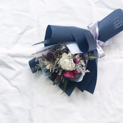 【好花】索拉茉莉花 乾燥花束 情人節花束韓國進口包裝紙(L) 第2張的照片