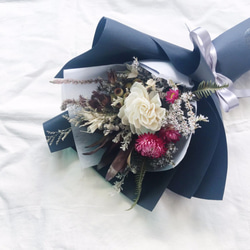 【好花】索拉茉莉花 乾燥花束 情人節花束韓國進口包裝紙(L) 第3張的照片