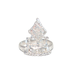 ♔ UMICHEN ♔ ● lace & castle ● 925純銀戒指 蕾絲戒指/城堡/禮物 第1張的照片