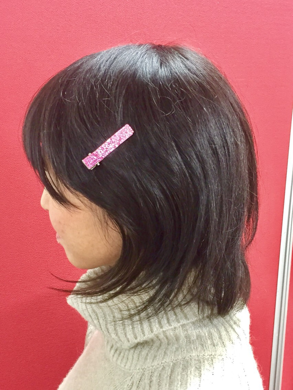 グラデーションヘアクリップ 3枚目の画像