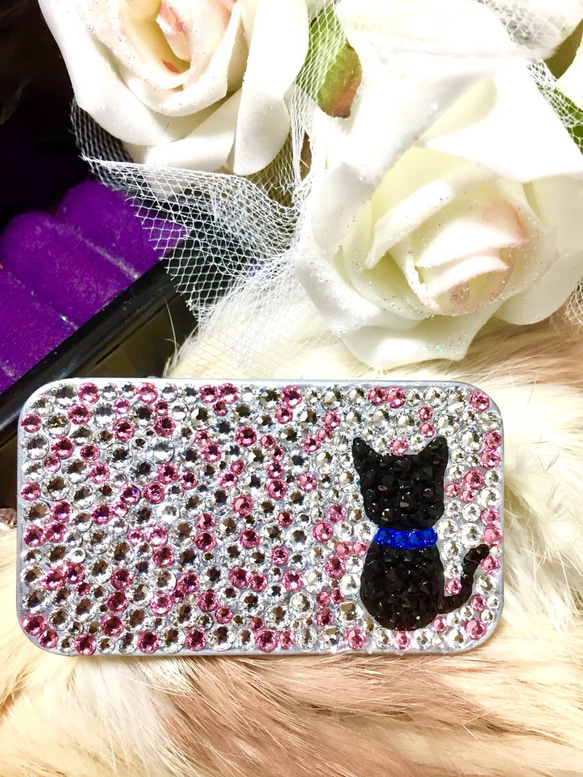 黒猫の小物入れ 1枚目の画像